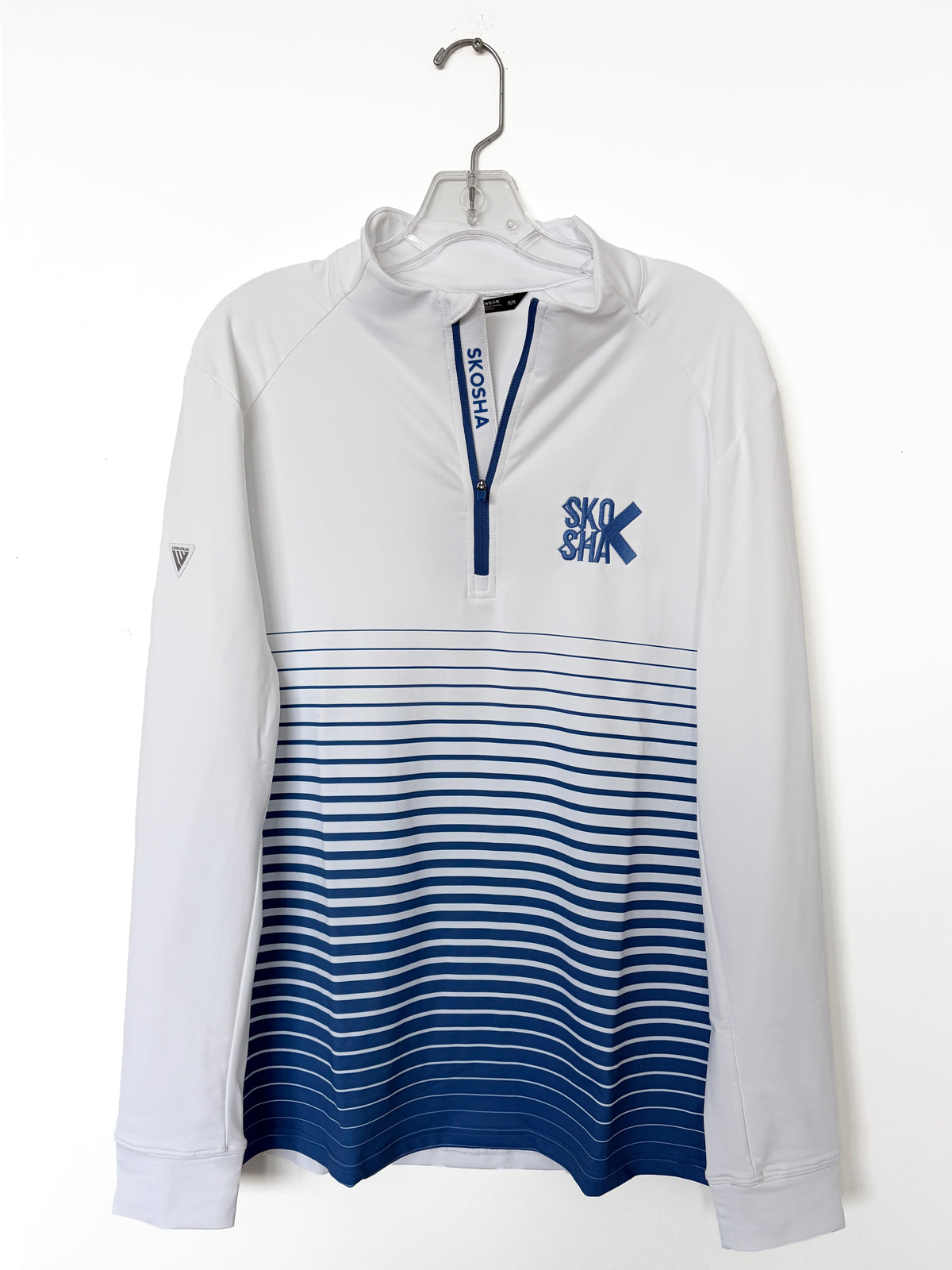 Skosha White 1/4 Zip (Beam)